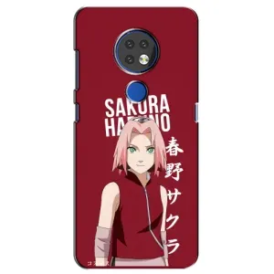 Чехол с принтом «Аниме Сакура» для Nokia 7.2