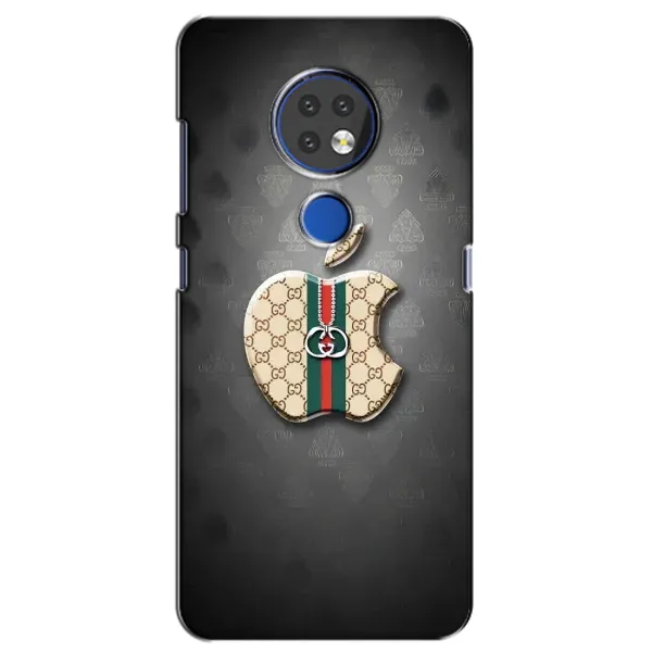 Чехол с принтом «Apple gucci» для Nokia 7.2 Чехол с принтом «Apple gucci» для Nokia 7.2