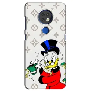 Чехли для Nokia 7.2 - Скрудж МакДак Louis Vuitton (PREMIUMPrint) (Бакси Скрудж)