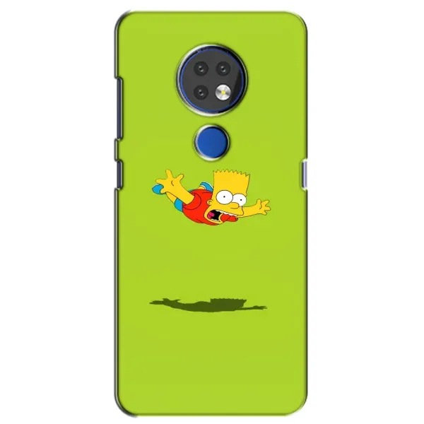Чохол з принтом «Барт Сімпсон» для Nokia 7.2