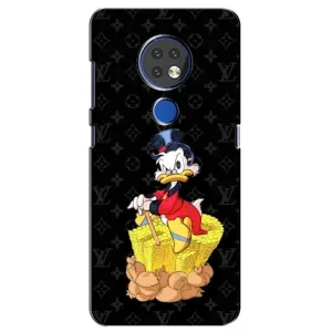 Чехли для Nokia 7.2 - Скрудж МакДак Louis Vuitton (PREMIUMPrint) (Богатство Макдака)