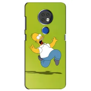 Чjхол з Сімпсонами для Nokia 7.2 (VPrint) (Гомер Сімпсон)