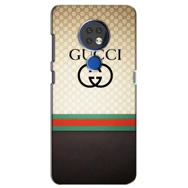 Чехол с принтом «GUCCI стиль» для Nokia 7.2 Чехол с принтом «GUCCI стиль» для Nokia 7.2