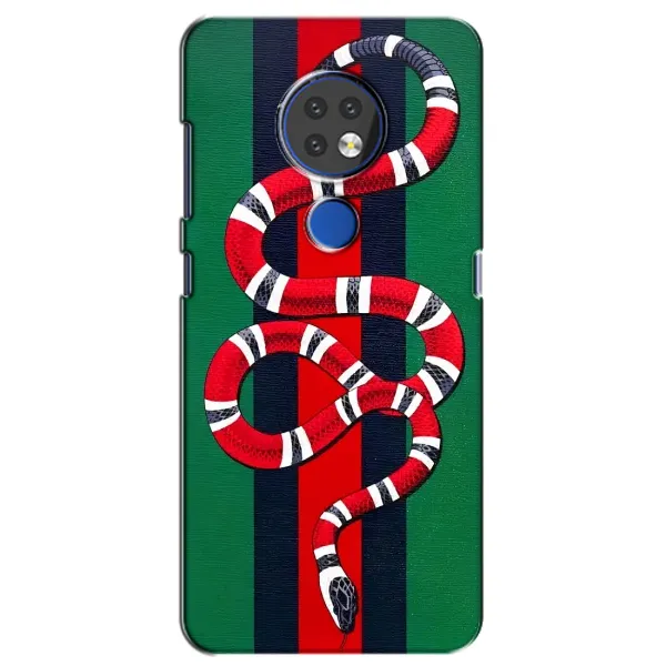 Чехол с принтом «Gucci змия» для Nokia 7.2 Чехол с принтом «Gucci змия» для Nokia 7.2