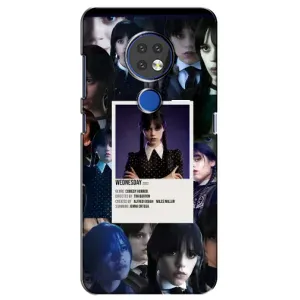 Чохли Венсдей на Nokia 7.2 Уенсдей (AlphaPrint) (колаж Венздей)