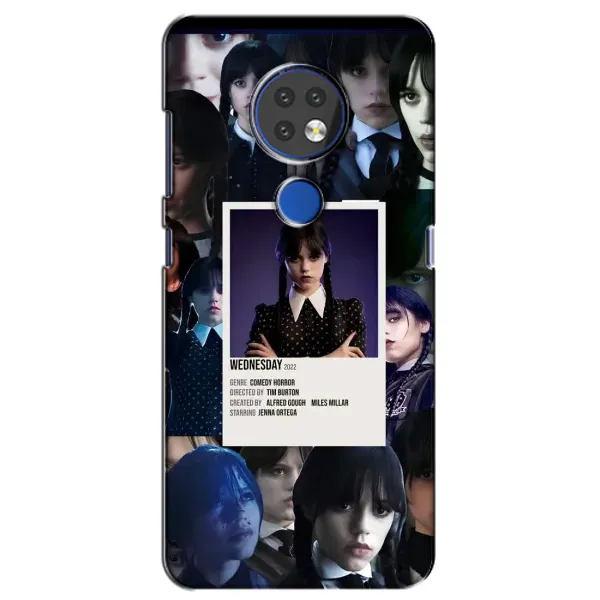 Чохол з принтом «колаж Венздей» для Nokia 7.2