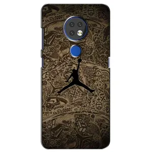 Чехлы для Nokia 7.2 - с картинкой JORDAN (AlphaPrint)