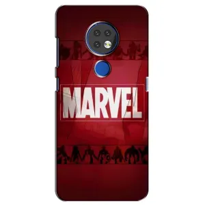 Чехол с принтом «MARVEL» для Nokia 7.2