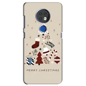 Рождественские Чехлы для Nokia 7.2 (VPrint)