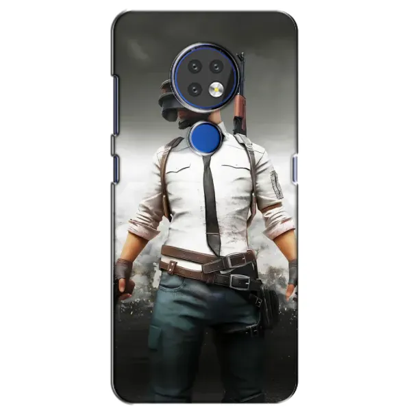 Чехол с принтом «Пабг мен» для Nokia 7.2 Чехол с принтом «Пабг мен» для Nokia 7.2