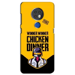 Чехол с принтом «Pubg шлем» для Nokia 7.2