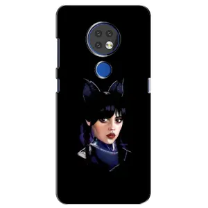 Чохли Венсдей на Nokia 7.2 Уенсдей (AlphaPrint) (серйозна Венздей)