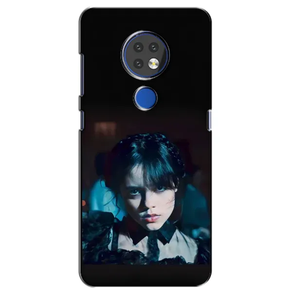 Чохол з принтом «погляд Венздей» для Nokia 7.2