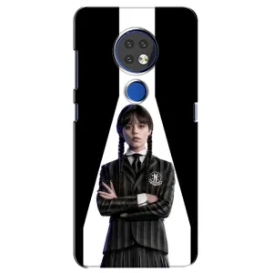 Чохли Венсдей на Nokia 7.2 Уенсдей (AlphaPrint) (W-Wednesday)