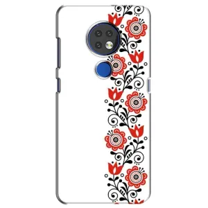 Чохол для Патріота України Nokia 7.2 - (AlphaPrint) (Яскрава вишиванка)