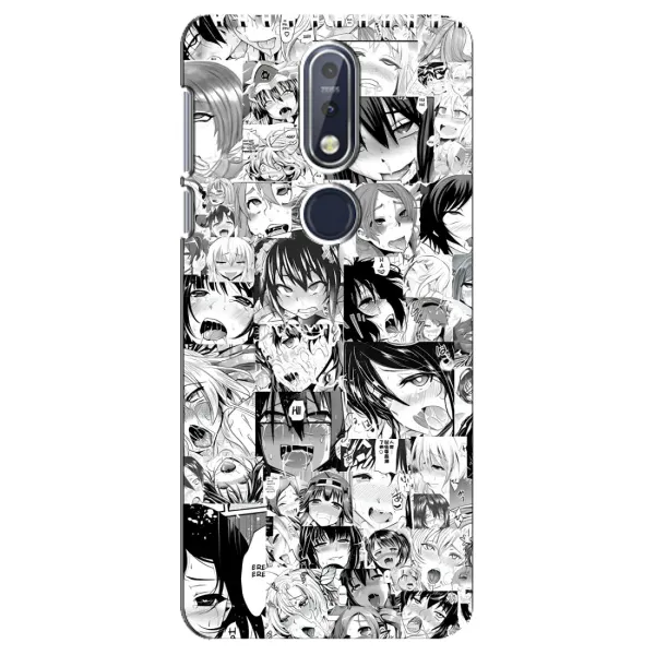 Чехол с принтом «Ahegao manga» для Nokia 7.1 (2018)