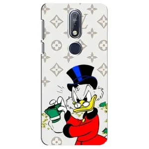 Чехли для Nokia 7 2018, 7.1 - Скрудж МакДак Louis Vuitton (PREMIUMPrint) (Бакси Скрудж)