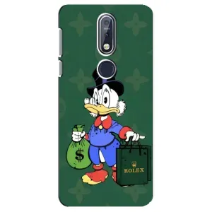 Чехли для Nokia 7 2018, 7.1 - Скрудж МакДак Louis Vuitton (PREMIUMPrint) (Богата Утка)