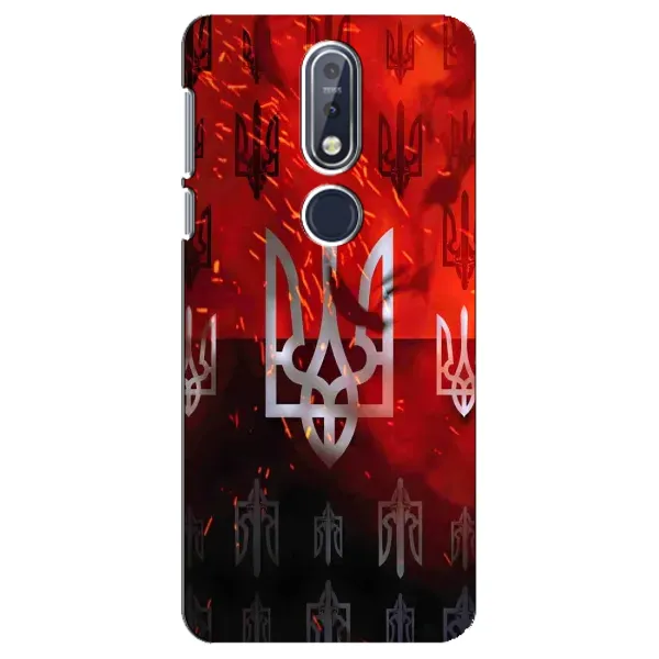 Чехол с принтом «ГЕРБ УПА» для Nokia 7.1 (2018) Чехол с принтом «ГЕРБ УПА» для Nokia 7.1 (2018)