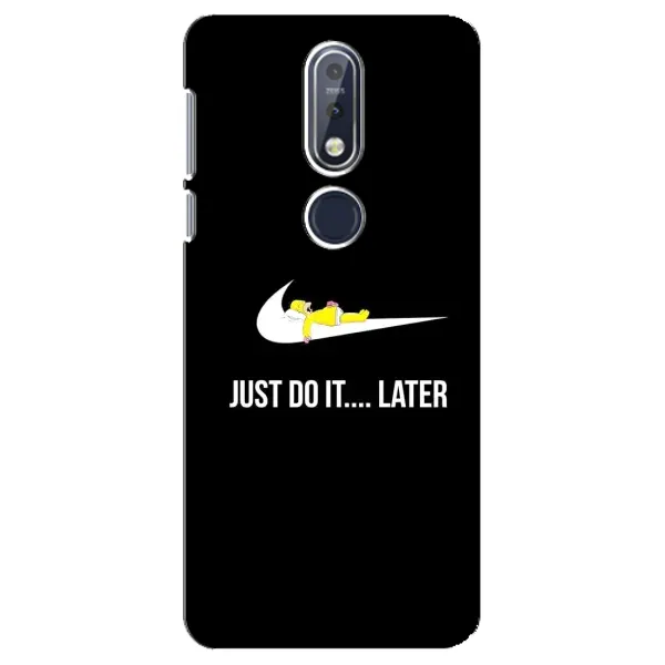 Чехол с принтом «Гомер Later» для Nokia 7.1 (2018)