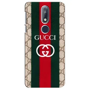 Чехол с принтом «Gucci дизайн» для Nokia 7.1 (2018)