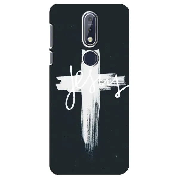 Чехол с принтом «Иисус» для Nokia 7.1 (2018)