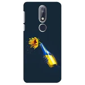 Чохол для Патріота України Nokia 7 2018, 7.1 - (AlphaPrint) (Коктель молотова)