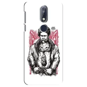 Чохли для Nokia 7 2018, 7.1 с принтом Тараса Шевченко (AlphaPrint) (Козак Шевченко)