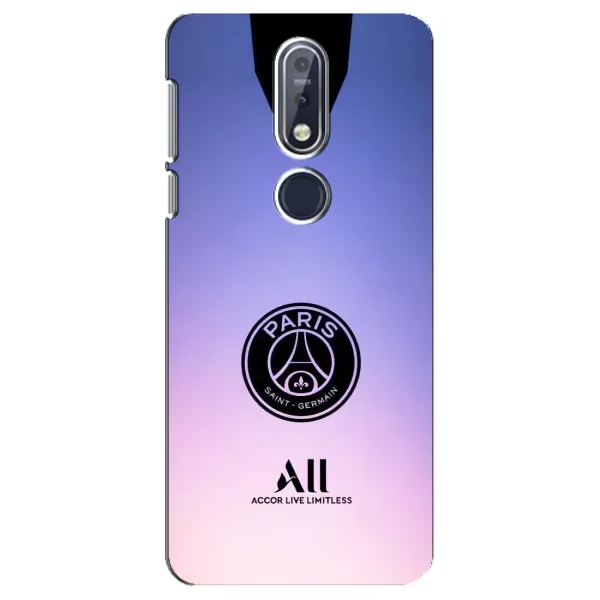 Чехол с принтом «лого PSG» для Nokia 7.1 (2018)