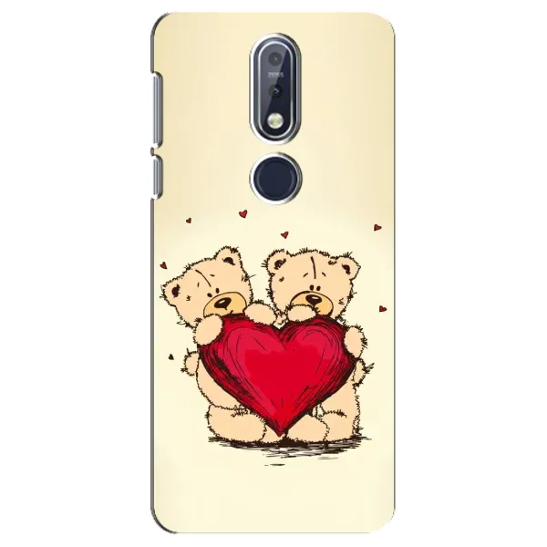 Чохол з принтом «Медвежата» для Nokia 7.1 (2018) Чохол з принтом «Медвежата» для Nokia 7.1 (2018)