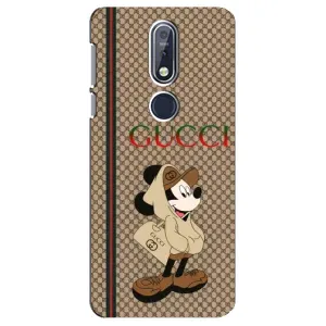 Чехол с принтом «Mickey GUCCI» для Nokia 7.1 (2018)