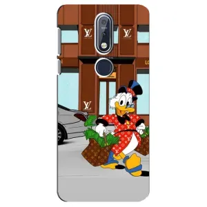 Чехли для Nokia 7 2018, 7.1 - Скрудж МакДак Louis Vuitton (PREMIUMPrint) (Скрудж ЛВ)