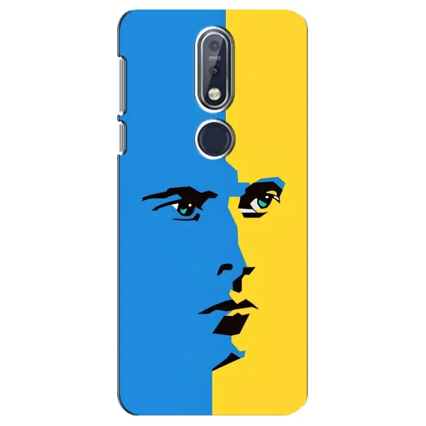 Чехол с принтом «Степан Бандера» для Nokia 7.1 (2018) Чехол с принтом «Степан Бандера» для Nokia 7.1 (2018)