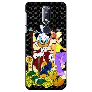 Чехли для Nokia 7 2018, 7.1 - Скрудж МакДак Louis Vuitton (PREMIUMPrint) (Стильна Утка)