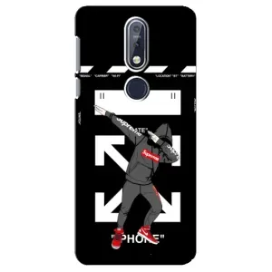 Чехол для Nokia 7 2018, 7.1 с картинкой Supreme (AlphaPrint)