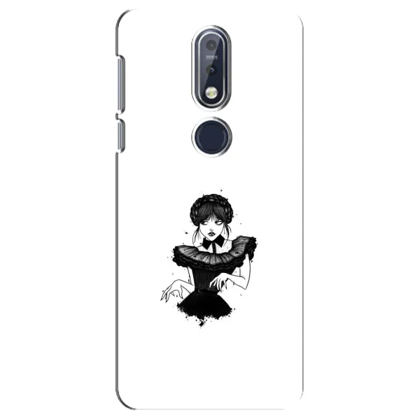 Чехол с принтом «танец Уэнздей» для Nokia 7.1 (2018) Чехол с принтом «танец Уэнздей» для Nokia 7.1 (2018)