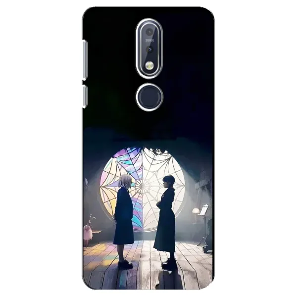 Чехол с принтом «Уэнздей и Инид» для Nokia 7.1 (2018) Чехол с принтом «Уэнздей и Инид» для Nokia 7.1 (2018)