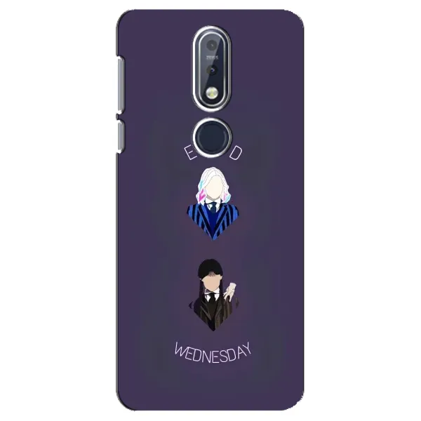 Чехол с принтом «Уэнздей и подруга» для Nokia 7.1 (2018) Чехол с принтом «Уэнздей и подруга» для Nokia 7.1 (2018)