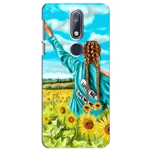 Чохол для Патріота України Nokia 7 2018, 7.1 - (AlphaPrint) (Україночка)