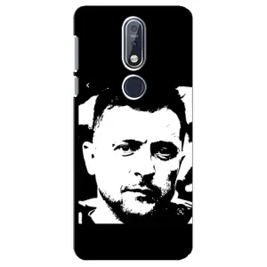 Чехол для Nokia 7 2018, 7.1 (AlphaPrint - с принтом Зеленского)