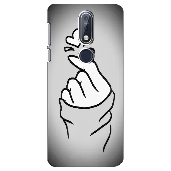Чохол з принтом «Значок Love» для Nokia 7.1 (2018) Чохол з принтом «Значок Love» для Nokia 7.1 (2018)