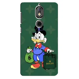 Чехли для Nokia 7 - Скрудж МакДак Louis Vuitton (PREMIUMPrint) (Богата Утка)
