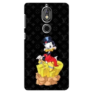 Чехли для Nokia 7 - Скрудж МакДак Louis Vuitton (PREMIUMPrint) (Богатство Макдака)
