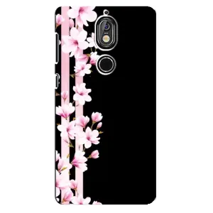 Чехол с принтом «Цветочки» для Nokia 7
