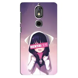 Чехол с принтом «Hentai chan» для Nokia 7