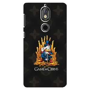 Чехли для Nokia 7 - Скрудж МакДак Louis Vuitton (PREMIUMPrint) (Король грошей)