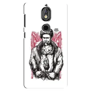 Чехлы для Nokia 7 с принтом Тараса Шевченко (AlphaPrint) (Козак Шевченко)