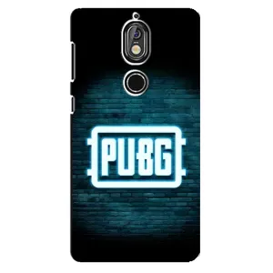 Чехол с принтом «Лого PUBG» для Nokia 7