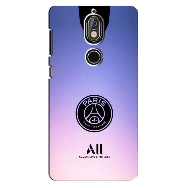 Чохол з принтом «лого PSG» для Nokia 7 Чохол з принтом «лого PSG» для Nokia 7
