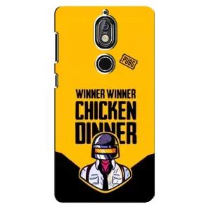 Чехол с принтом «Pubg шлем» для Nokia 7